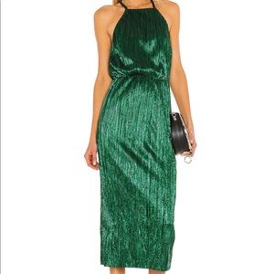 House of Harlow 1960 x Revolve / S Green Dress (worn once)